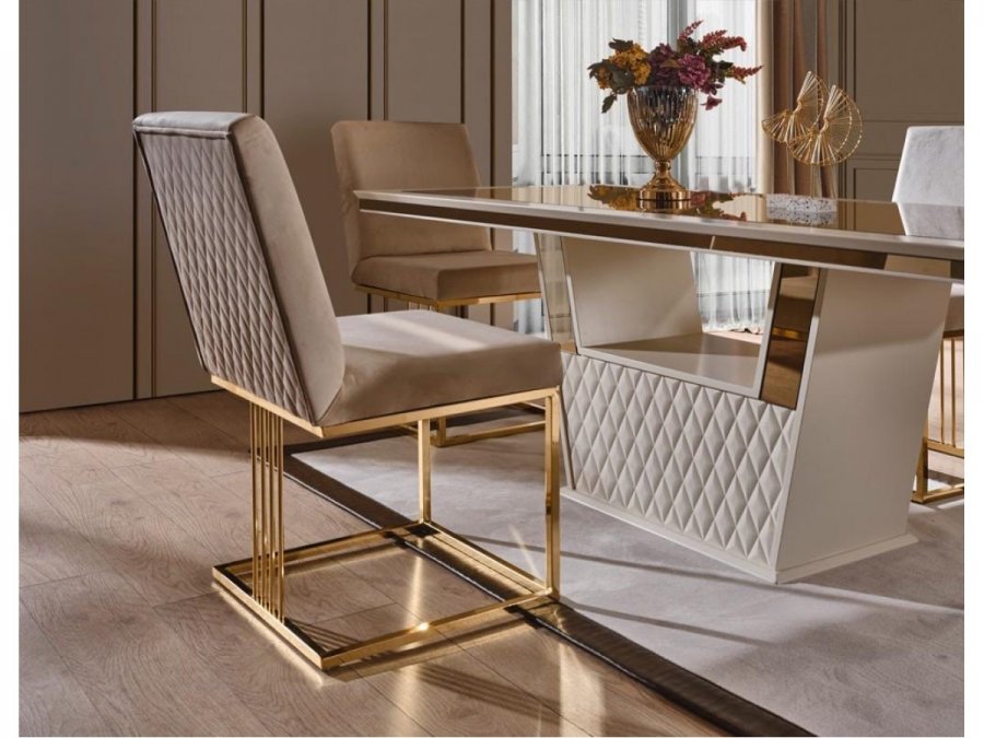 Zen luxury Gold Yemek Odası Takımı
